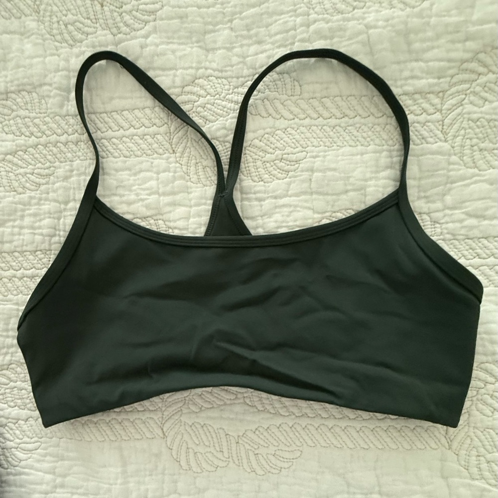 Vuori Deep Green Sports Bra